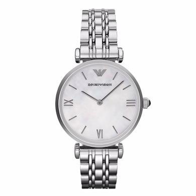 【支持购物卡】阿玛尼(Emporio Armani)手表 钢制表带经典时尚休闲石英女士腕表 AR1682