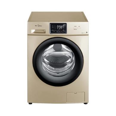 美的全自动滚筒洗衣机家用10公斤KG大容量MG100V31DG5