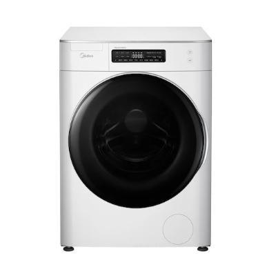 美的（Midea）滚筒洗衣机全自动超薄 洗衣机变频 大容量 新风祛味 初见 MG120T1WD3 12公斤