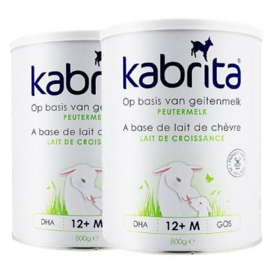 【2罐】荷兰Kabrita佳贝艾特 金装幼儿配方羊奶粉3段（1岁以上）800g/罐