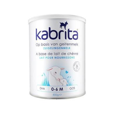 荷兰Kabrita佳贝艾特 金装婴幼儿配方羊奶粉1段（0-6个月）800g/罐