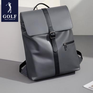 GOLF/高尔夫双肩包男士大容量包包背包男旅行包大学生书包男时尚潮流15.6英寸笔记本电脑包D133910