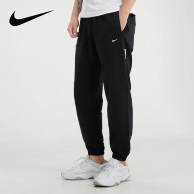 Nike耐克运动长裤男裤新款休闲裤收口跑步裤子CK6366-010