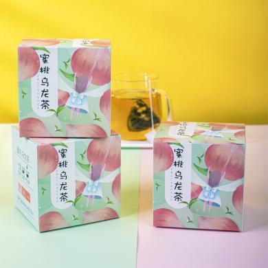 白桃蜜桃乌龙茶绿茶花茶冷泡茶茶包组合水果干盒装小包蜜桃乌龙3盒装/6盒装GGT