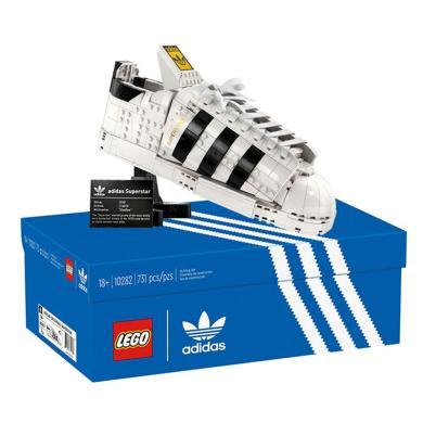 乐高LEGO积木 adidas阿迪达斯系列 10282贝壳头鞋
