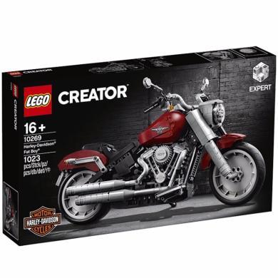 乐高(LEGO)积木 创意百变高手系列10269哈雷摩托车  成人粉丝收藏16+