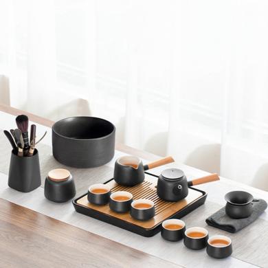南山先生功夫茶具套装家用客厅简约陶瓷干泡茶盘轻奢现代小套礼盒