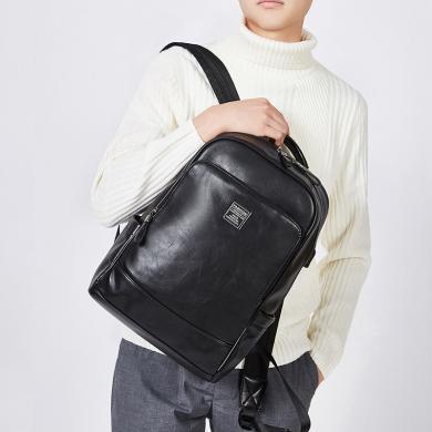 波斯丹顿商务时尚大容量背包休闲韩版双肩包 B6184021