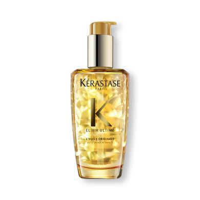 法国KERASTASE 卡诗 菁纯亮泽经典香氛护发精油100ml  免洗 修护受损干枯