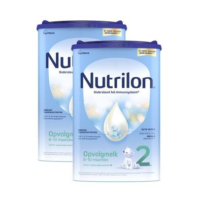 【2罐装】荷兰Nutrilon牛栏婴幼儿奶粉 2段(6-10个月) 荷兰牛栏2段奶粉 800g/罐