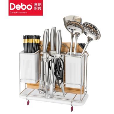 Debo德铂西弗勒斯刀具套装不锈钢厨房工具组合25件套DEP-749
