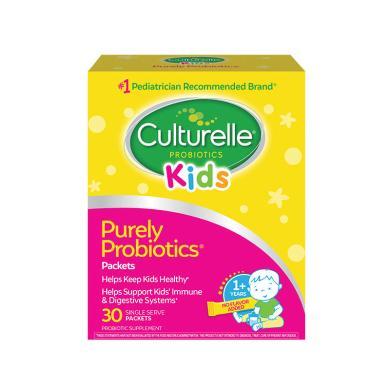 【支持购物卡】美国Culturelle for kids康萃乐婴幼儿童LGG益生菌粉30袋