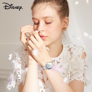 迪士尼学生手表儿童手表女简约气质防水极简风满天星女生手表