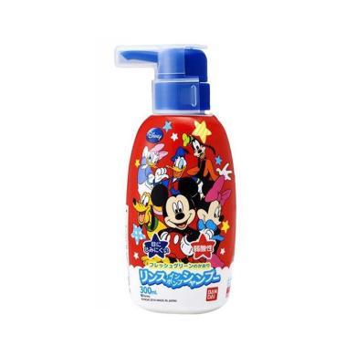 日本万代BANDAI 米奇米老鼠儿童洗发水洗发护发二合一300ml 清新茶香