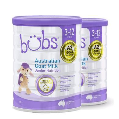 【2罐】澳洲bubs贝儿 婴幼儿配方羊奶粉 4段（3-12岁）贝儿羊奶粉4段800g/罐