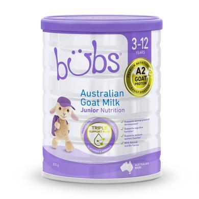 澳洲bubs贝儿 婴幼儿配方羊奶粉 4段（3-12岁）贝儿羊奶粉4段800g/罐