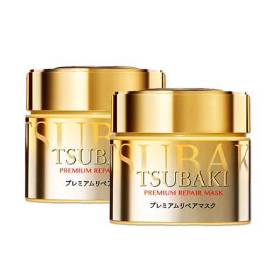 【支持购物卡】【2瓶】日本Shiseido资生堂 TSUBAKI丝蓓绮 金色发膜 沙龙级0秒发膜 180g/瓶