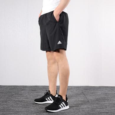 Adidas阿迪达斯男款运动休闲透气五分短裤DU1577