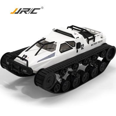 JJRC大号儿童高速电动越野坦克特技车玩具充电履带攀爬喷雾遥控车