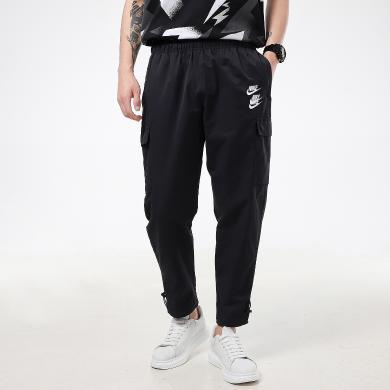Nike耐克男款运动休闲梭织收口长裤DD0887-010