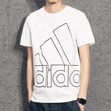 Adidas阿迪达斯男款运动休闲短袖T恤GU4290
