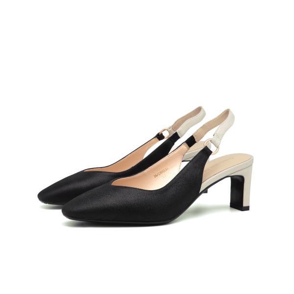 chrisdien deny克雷斯丹尼新款贴膜羊皮时尚v型鞋口女鞋优雅后空搭扣