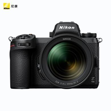 尼康（Nikon）Z 6II 二代专业级全画幅微单相机 4K高清视频VLOG Z6II+24-70mm f/4 套机 官方标配