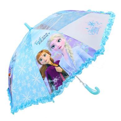 迪士尼儿童雨伞小学生雨伞幼童雨伞冰雪奇缘2儿童伞迪士尼冰雪公主睛雨伞半自动宝宝幼儿雨伞