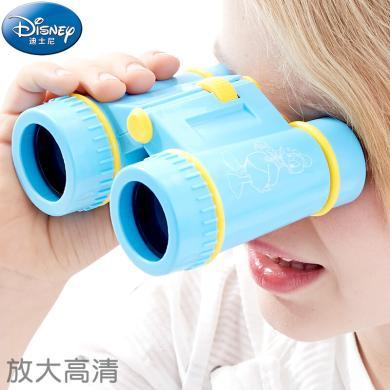 迪士尼幼儿玩具儿童玩具早教玩具益智玩具儿童望远镜可调焦高清高倍放大镜宝宝户外探索轻护眼玩具