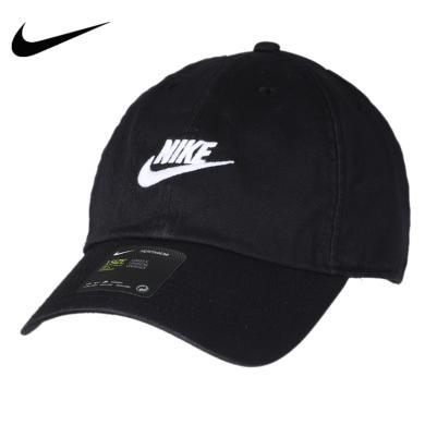 Nike耐克帽子男女帽夏季遮阳棒球帽运动鸭舌帽913011