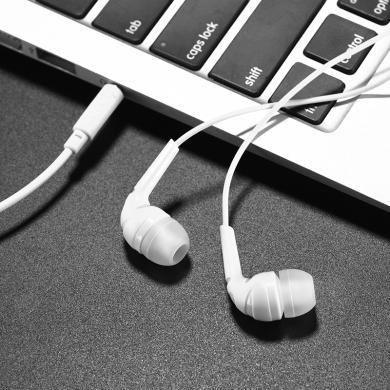 浩酷HOCO  声律通用带麦耳机入耳式线控适用苹果安卓手机耳机 M40