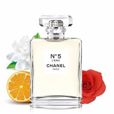 【支持购物卡】法国CHANEL香奈儿 5号女士淡香水 五号之水女士淡香水  新包装 多规格可选