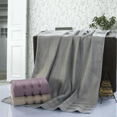【品质爆款】VIPLIFE浴巾 素色墨竹浴巾