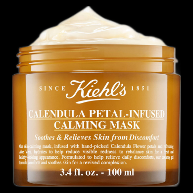 美国kiehls科颜氏金盏花保湿舒缓面膜100ml