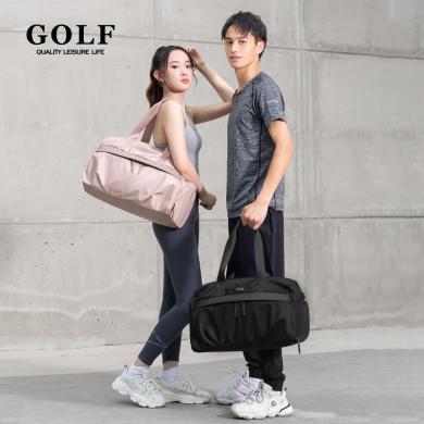 GOLF/高尔夫旅行包简约防水多功能行李袋男女单肩斜挎大容量健身袋潮牌 D163924