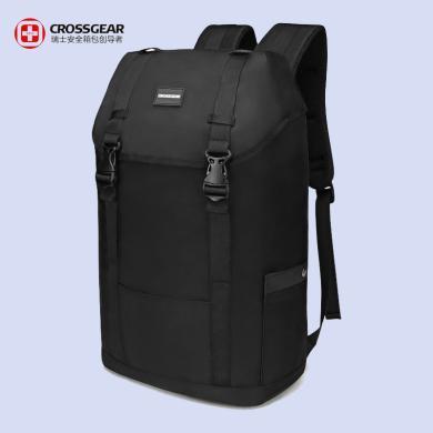 十字勋章瑞士军士刀CROSSGEAR瑞士双肩包大容量15.6英寸笔记本电脑休闲时尚旅行背包CAB167