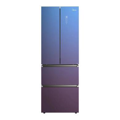 Midea/美的 BCD-328WFGPM(Q)法式四开门一级能效双变频智能家电冰箱