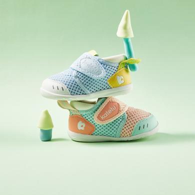 卡特兔婴儿学步鞋女宝宝鞋子男宝宝小白鞋春季小童鞋机能鞋