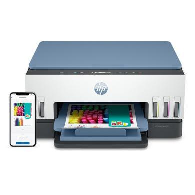 惠普HP tank675  连供无线打印一体机自动双面打印 三合一彩色打印复印扫描家庭打印商用办公内置墨仓单页成本1分钱