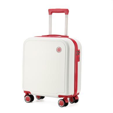 欧时纳迷你款登机箱18寸行李箱女男小型密码旅行箱拉杆箱轻便小号网红ins