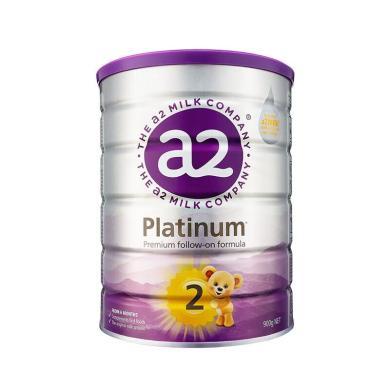 澳洲a2 Platinum 白金版2段婴幼儿A2奶粉(6-12个月)900g