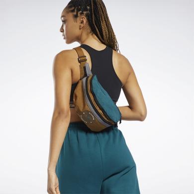 Reebok锐步两用背包斜挎包腰包男女通用复古风进口品牌休闲运动系列小腰包