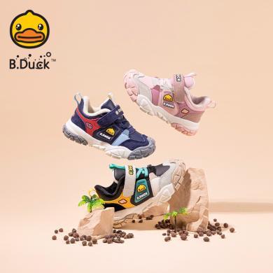 B.Duck小黄鸭童鞋男童运动鞋冬季新款儿童鞋子二棉宝宝鞋加绒保暖包邮B5383004
