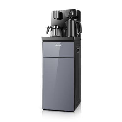 康佳 智能茶吧机饮水机家用半自动高端大款立式下置水桶一体机 温热 遥控