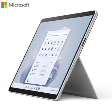微软Surface Pro9  12代酷睿i7-1255U 16G 256G 二合一平板电脑 亮铂金 13英寸超窄边框触控屏幕 轻薄本笔记本电脑