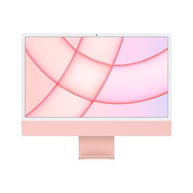 Apple iMac 24英寸 4.5K屏 新款八核M1芯片(8核图形处理器) 8G 256G SSD 一体式电脑主机  粉色 MGPM3CH/A