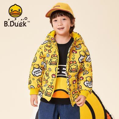 B.Duck小黄鸭童装儿童羽绒服新款洋气男童外套冬季女童上衣包邮BF5216902B
