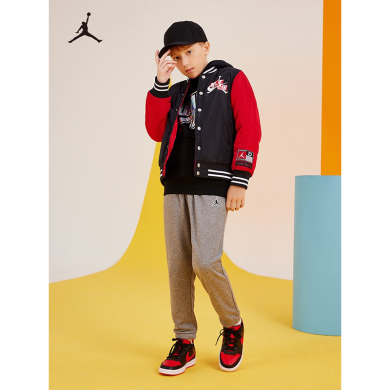 Nike Air Jordan 耐克童装儿童双面穿棉服冬季保暖上衣外套 rookie JD2042025GS-002-F01
