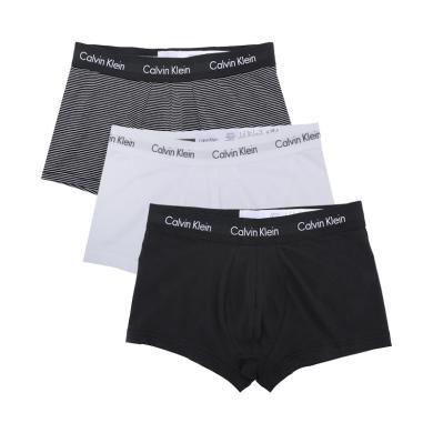 【支持购物卡】Calvin Klein卡尔文.克莱恩CK男士内裤3条装礼盒送礼礼物 香港直邮送男票
