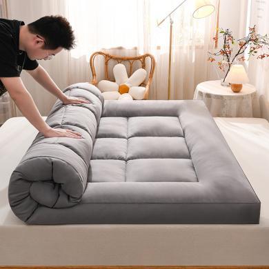DREAM HOME 【羽丝绒立体床垫垫被软】 床上用品家用四季床垫单人床褥加厚垫被6cm厚YUH
